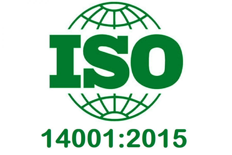 ISO 14001:2015 certification mark